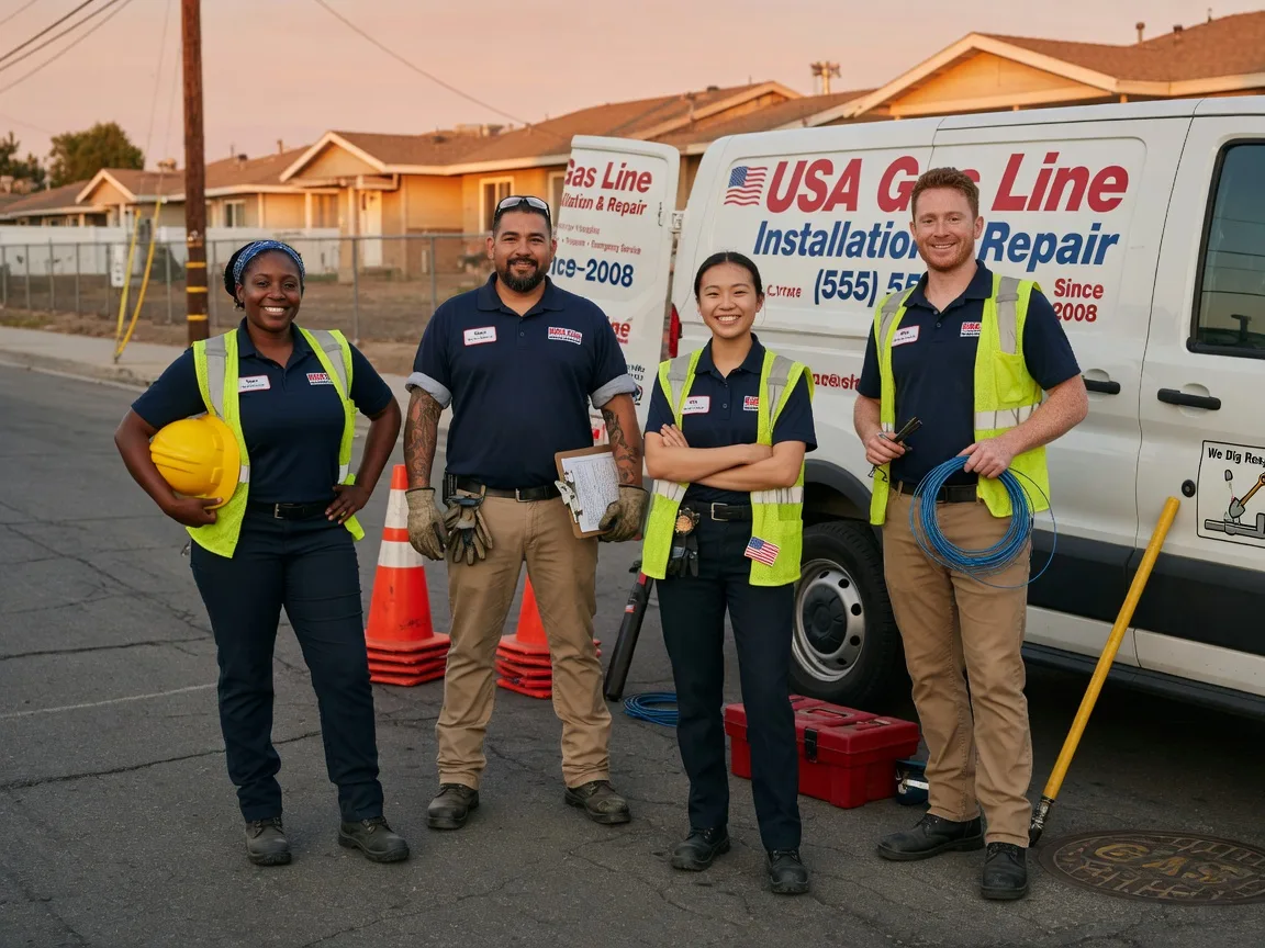 Gas Line Installation company in Dodd City, TX